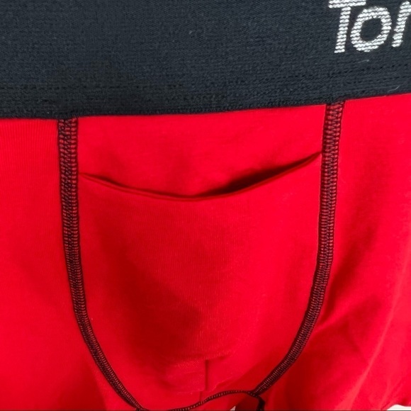 NWT‎ Tommy John Red Cool Cotton Boxer Briefs - Picture 4 of 7